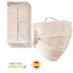 Mascarilla biodegradable