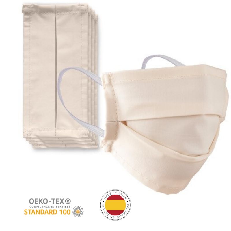 Mascarilla biodegradable