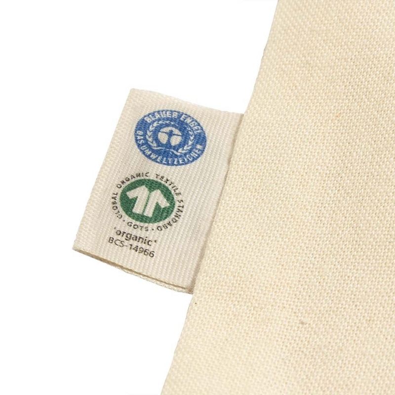 Bolsa ciudad algodón orgánico GOTS y comercio justo - Imagen 2