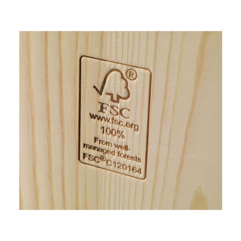 Caja madera para regalo botella vino y organizador escritorio - Imagen 6