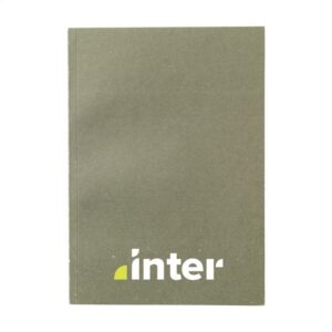 Cuaderno A5 de pasto de elefante
