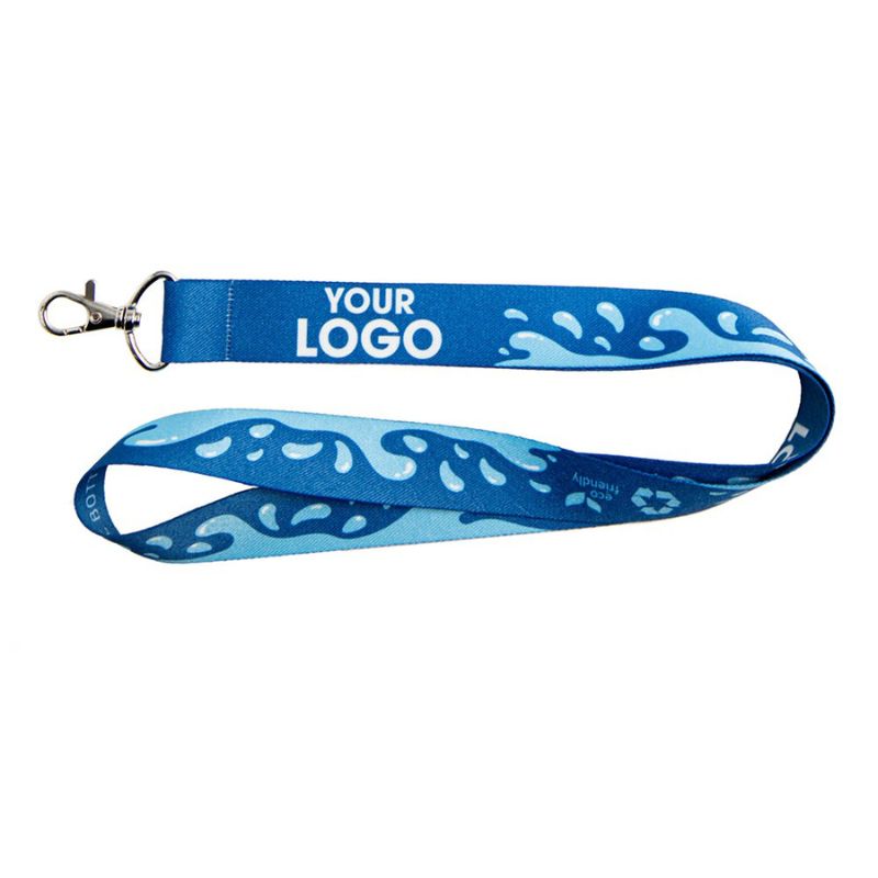 Lanyard de plástico reciclado PET
