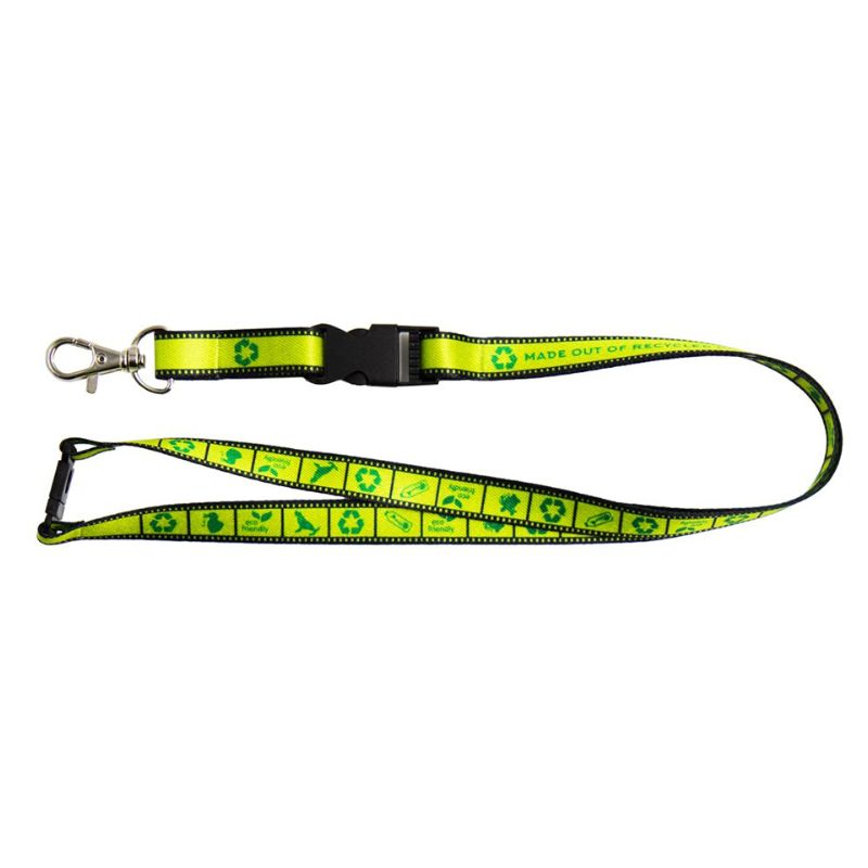 Lanyard de plástico reciclado PET - Imagen 4