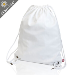 Mochila algodón OEKO-TEX® con cordones