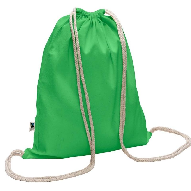 Mochila algodón orgánico GOTS con cordones - Imagen 6