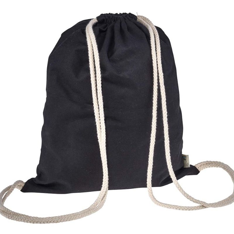 Mochila algodón orgánico GOTS con cordones - Imagen 8