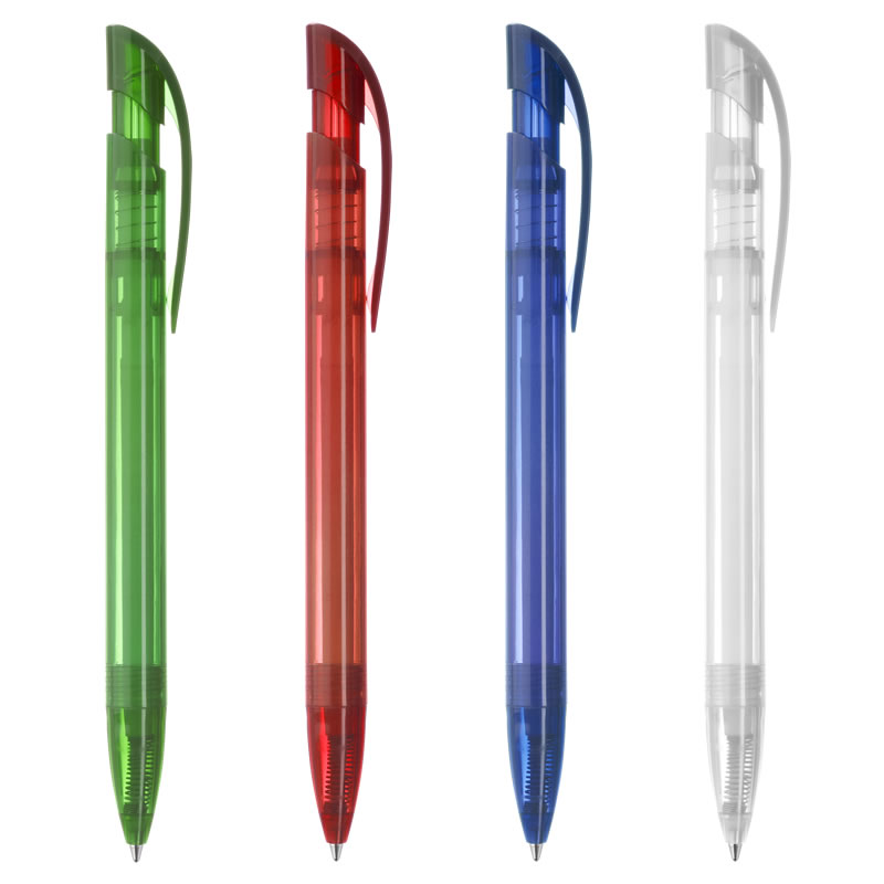 Bolígrafo biodegradable colores transparentes - Imagen 2