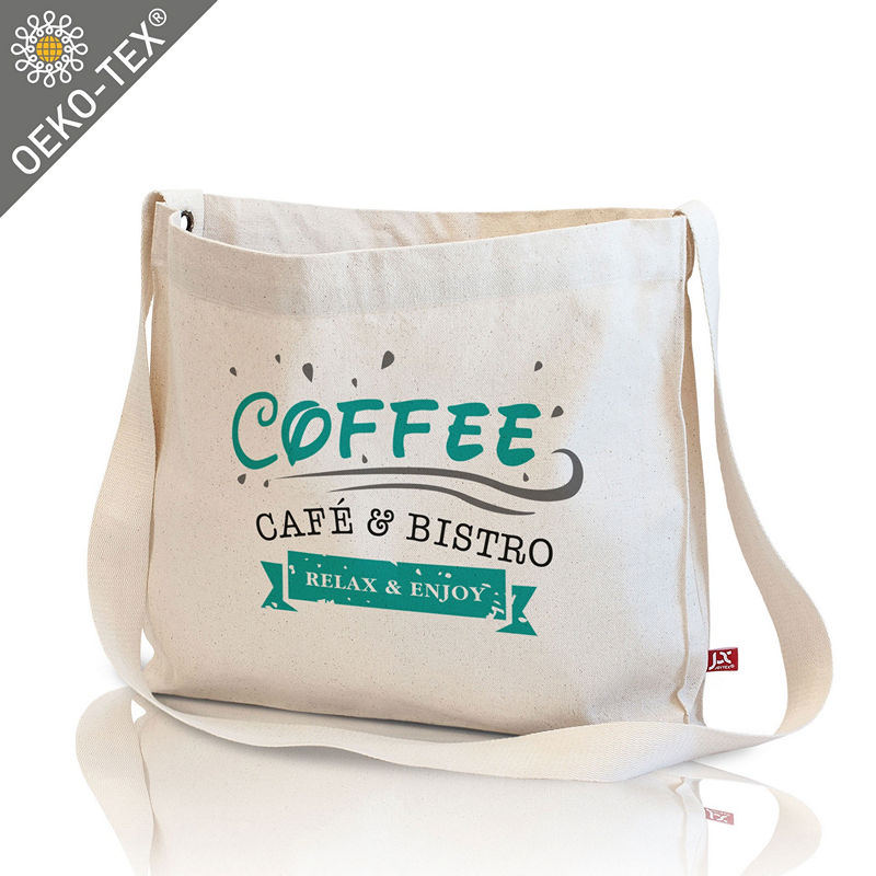 Bolsa bandolera 100% algodón OEKO-TEX®