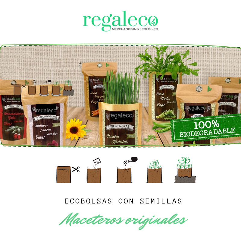 Ecobolsa con semillas - Imagen 2