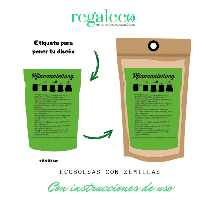 Ecobolsa con semillas - Imagen 4