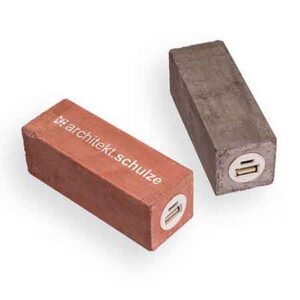 Power Bank cuadrado hormigón